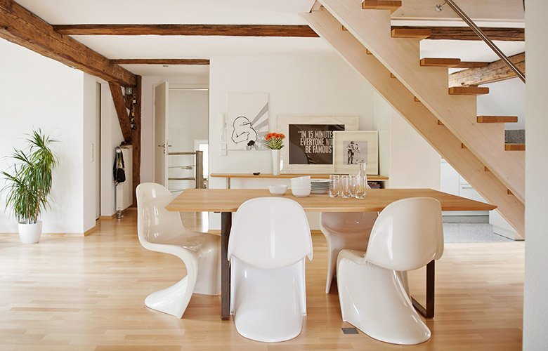 ideias de decoração sala de jantar moderna pequena