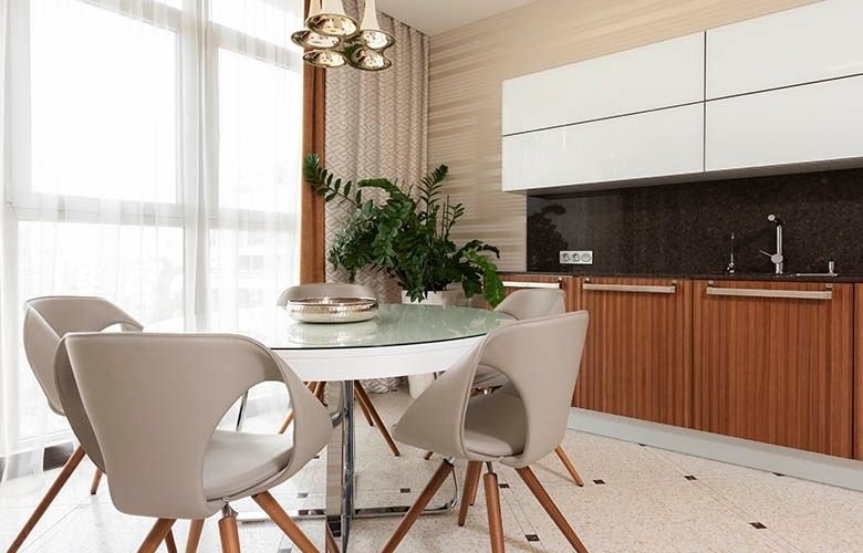 ideias de decoração sala de jantar moderna chique