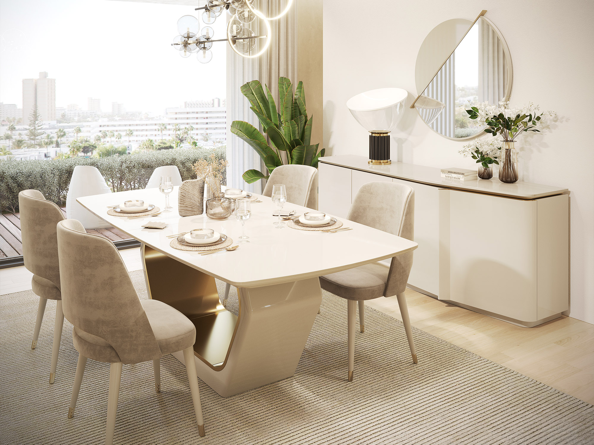 quanto custa decorar sala de jantar moderna chique