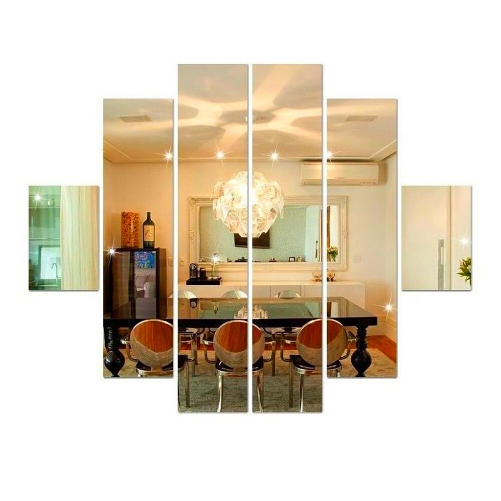 espelho sala de jantar bisotado