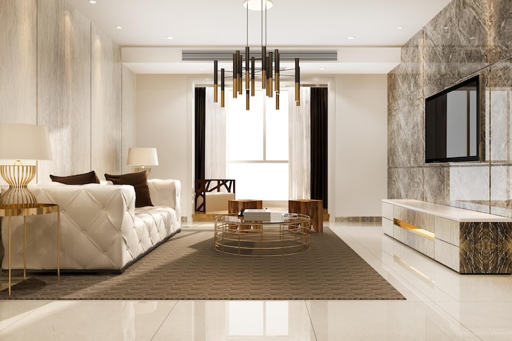 decoração sala de luxo