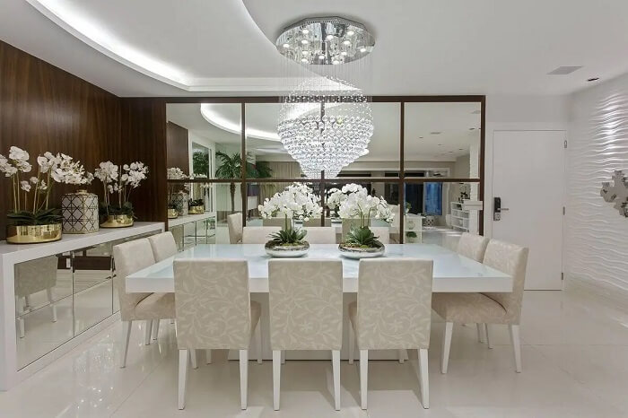 decoração sala moderna e sofisticada