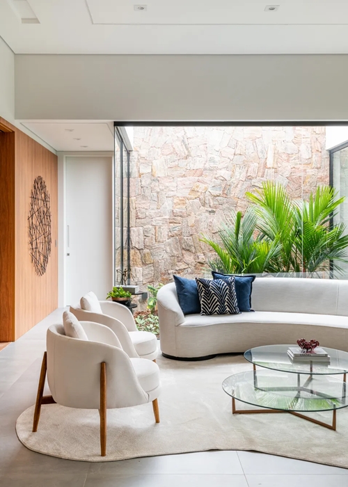 como decorar sala de visita gastando pouco