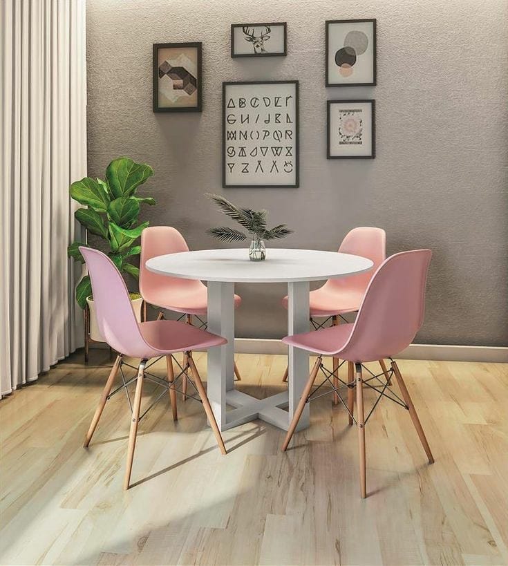 quanto custa decorar sala pequena com mesa de jantar