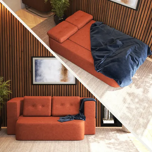 apartamento studio sala quarto