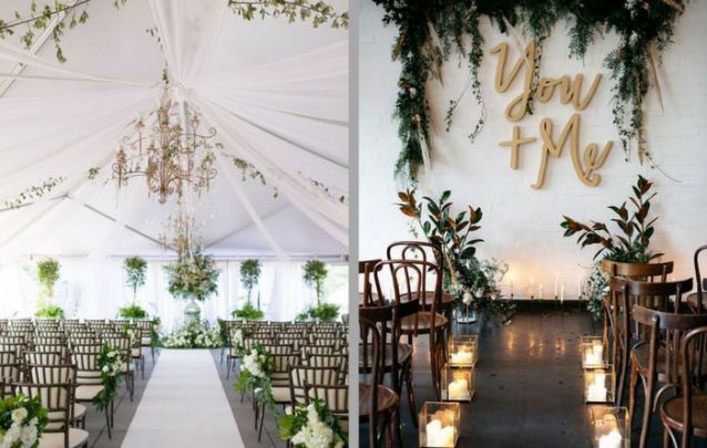 salão decoração de casamento no salão