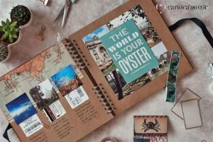 materiais alternativos para scrapbook
