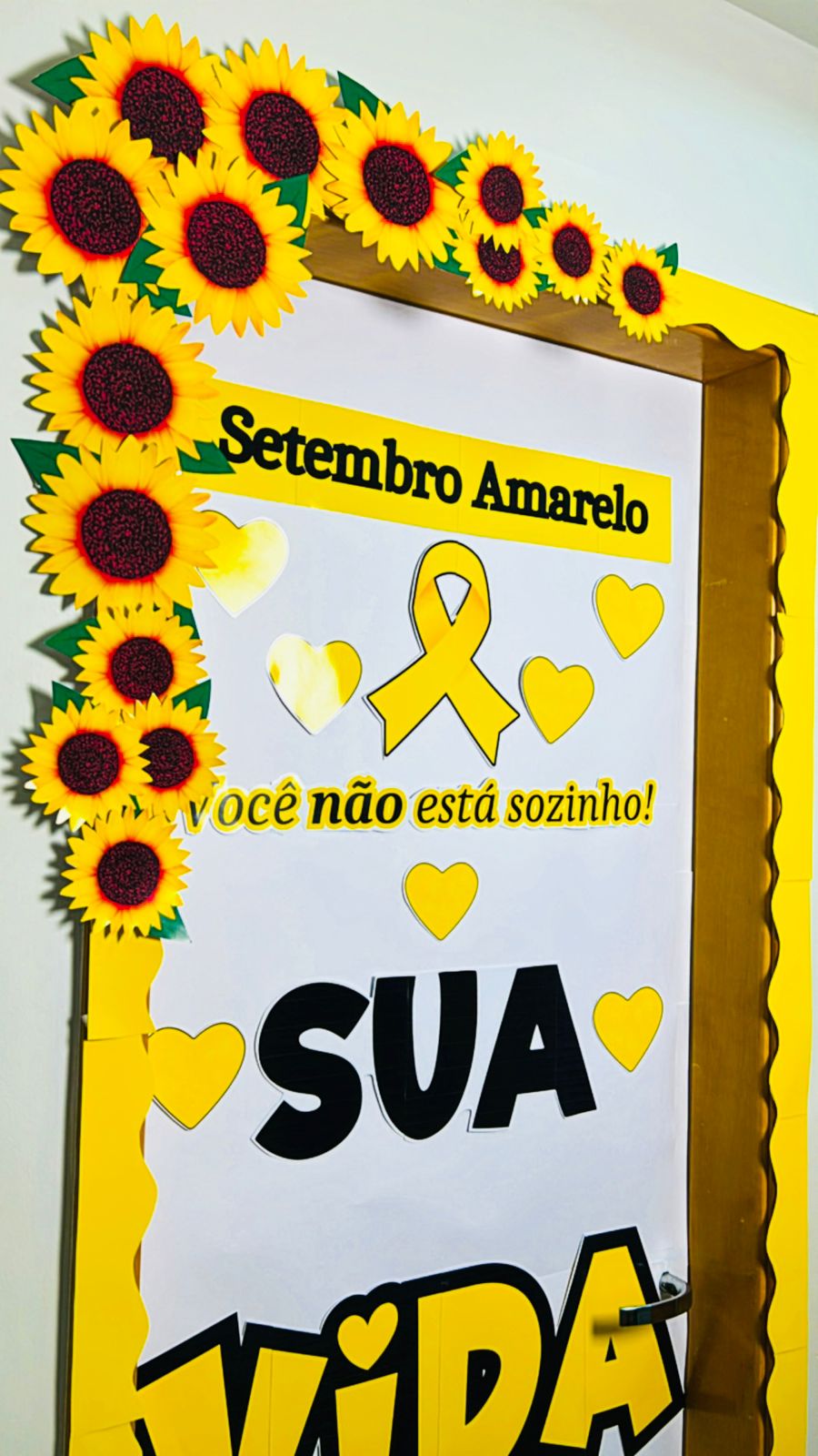 setembro amarelo decoração