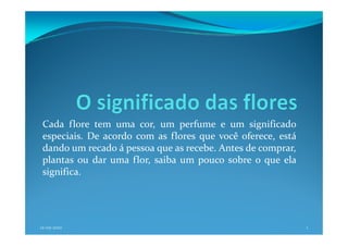 significado das tulipas