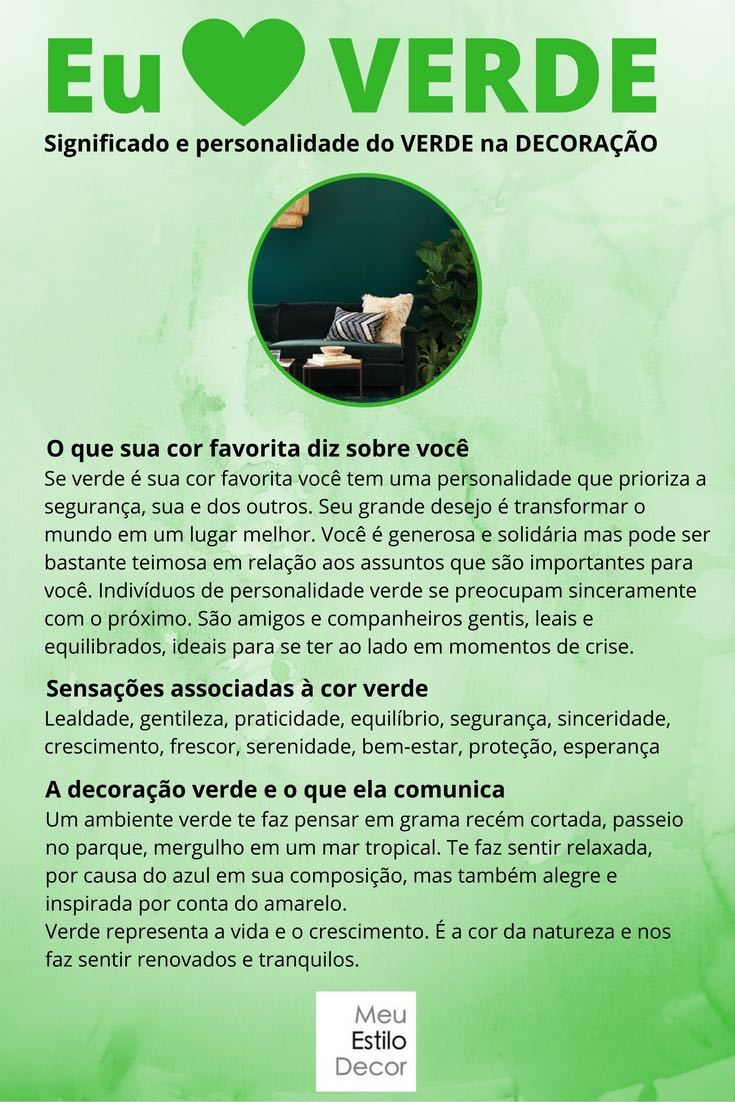 significado do verde