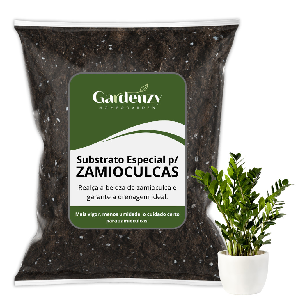substrato para zamioculca