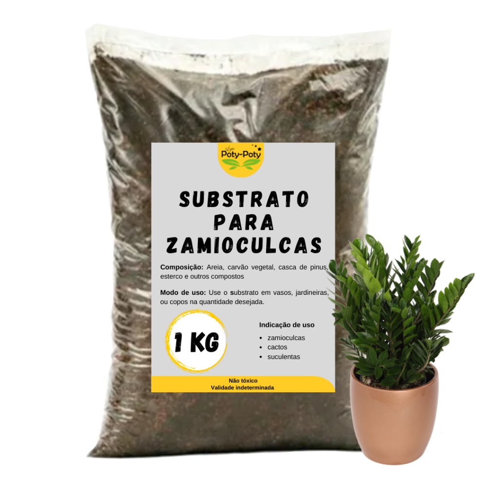 substrato para zamioculca