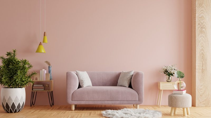 decoração de sala com cores 2024