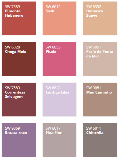 tendências cores decoração 2024