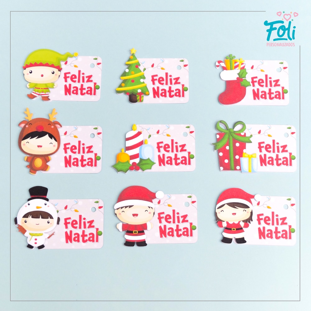 tags de natal para imprimir em PDF