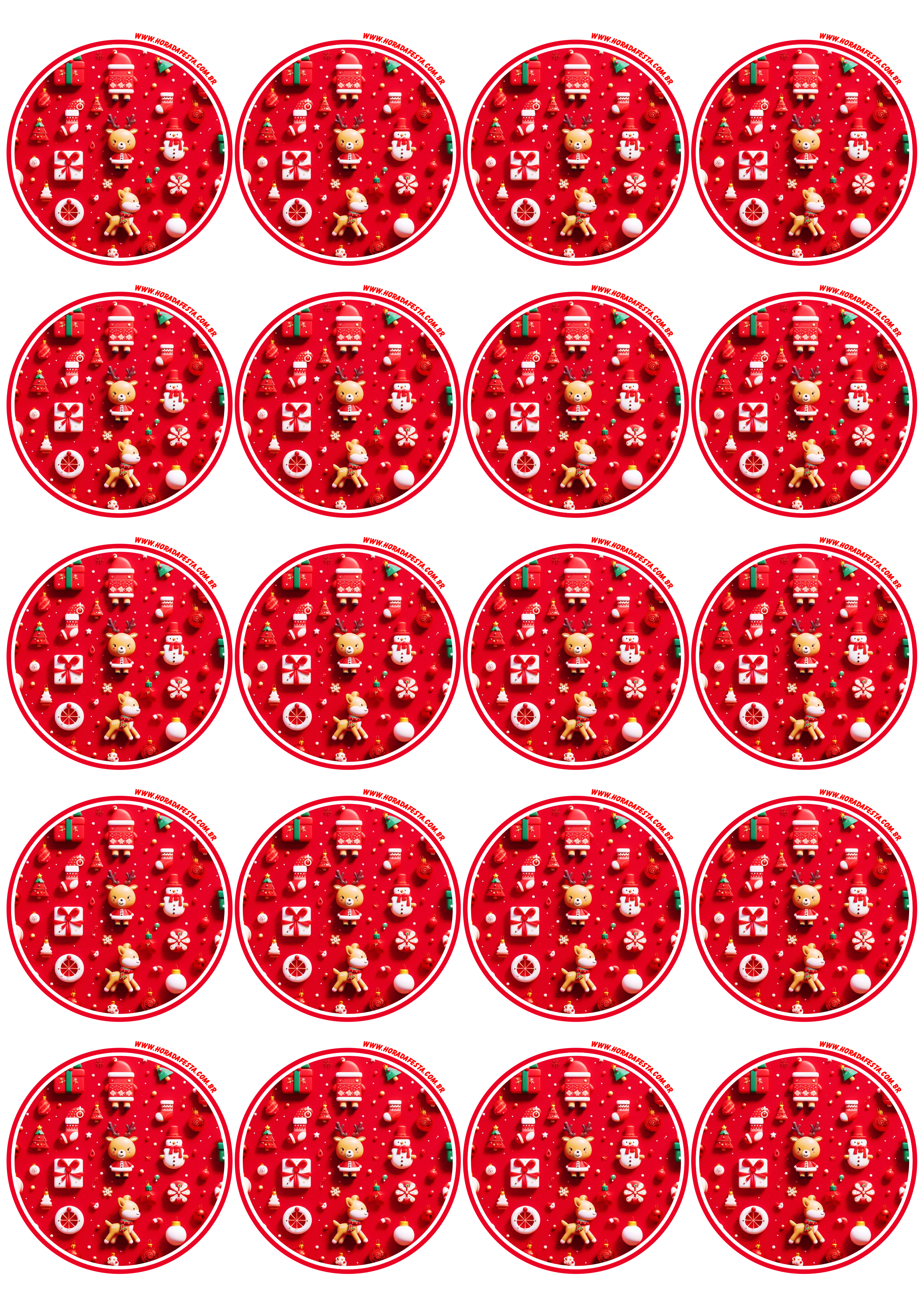 como fazer tags de natal para imprimir