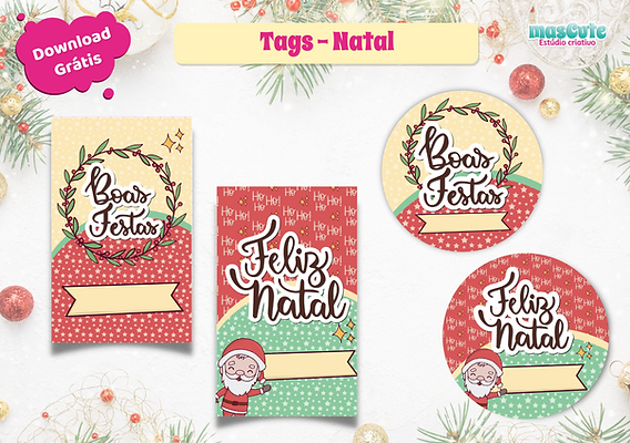 onde baixar tags de natal para imprimir