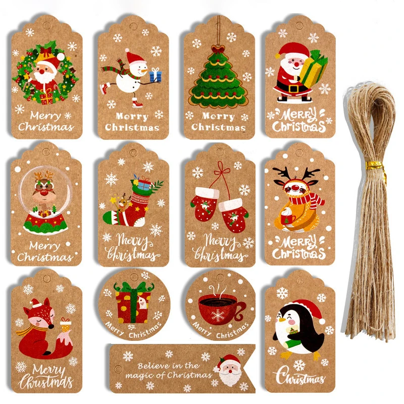 etiquetas de natal para imprimir