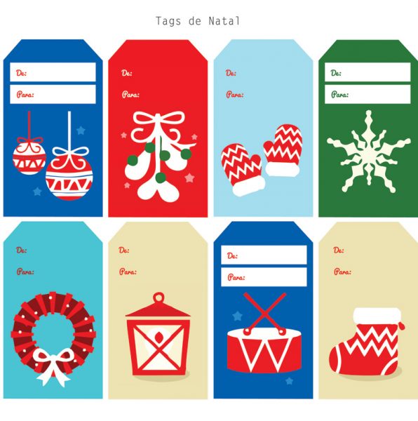 moldes de tags natalinas