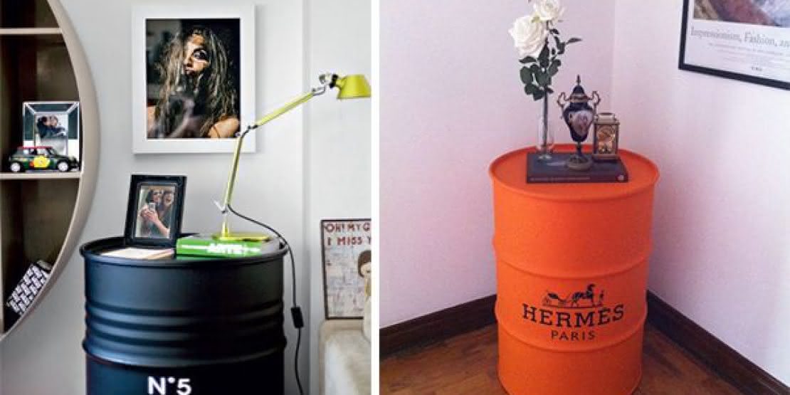 tambor decorativo vs tonel decorativo