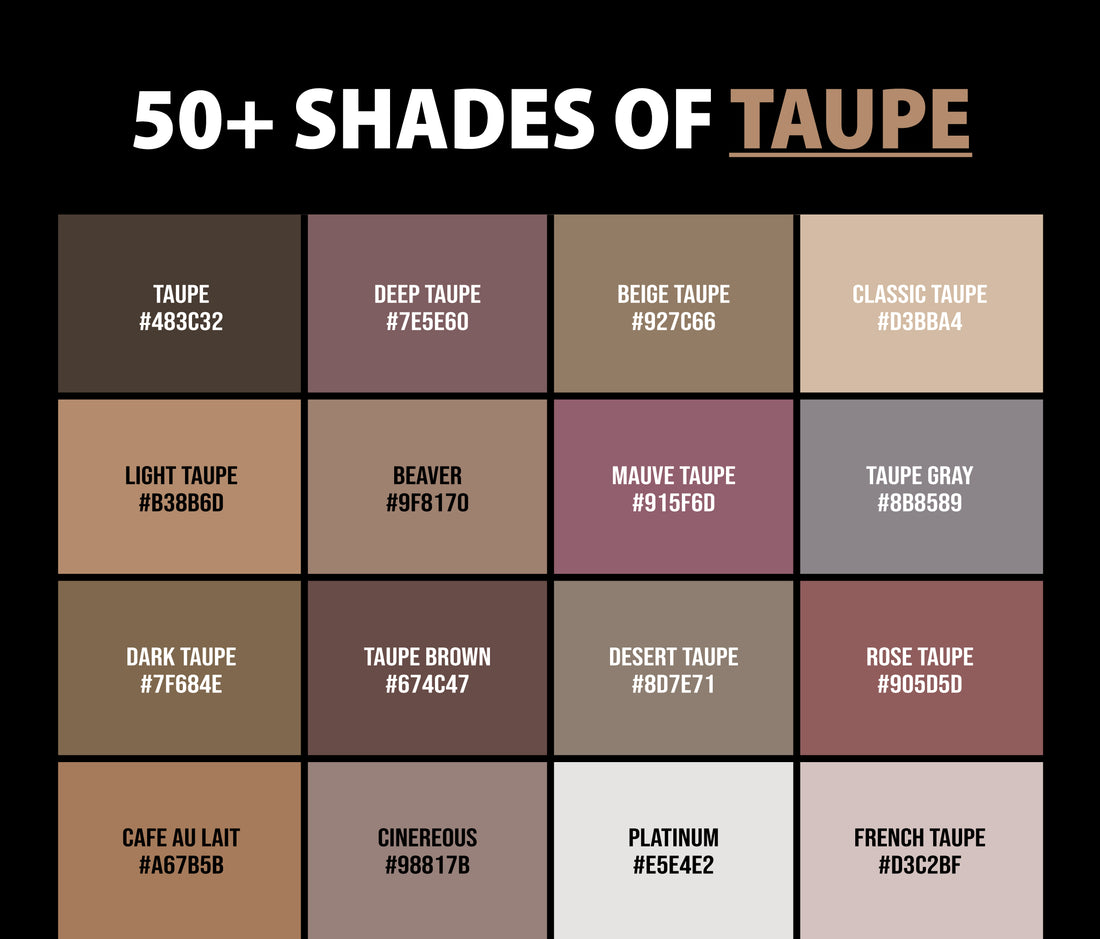 taupe vs bege