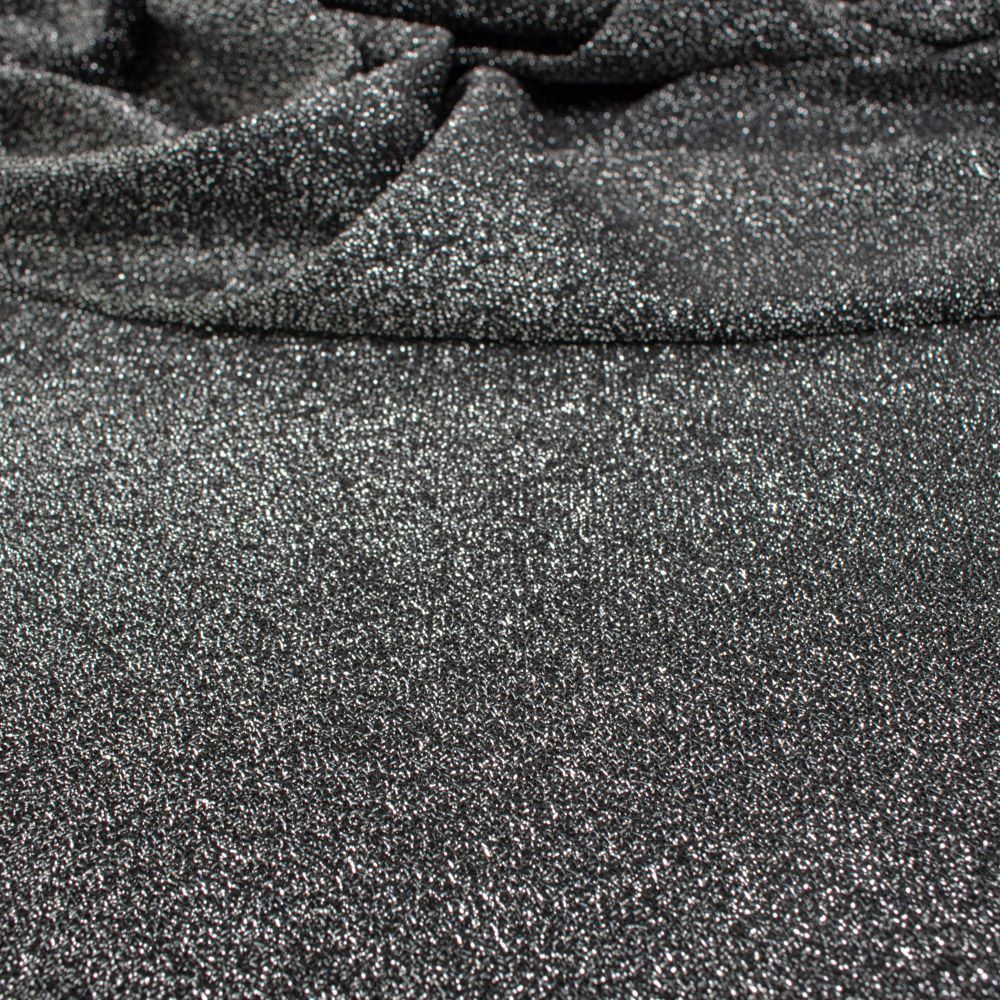 Malha lurex brilhante