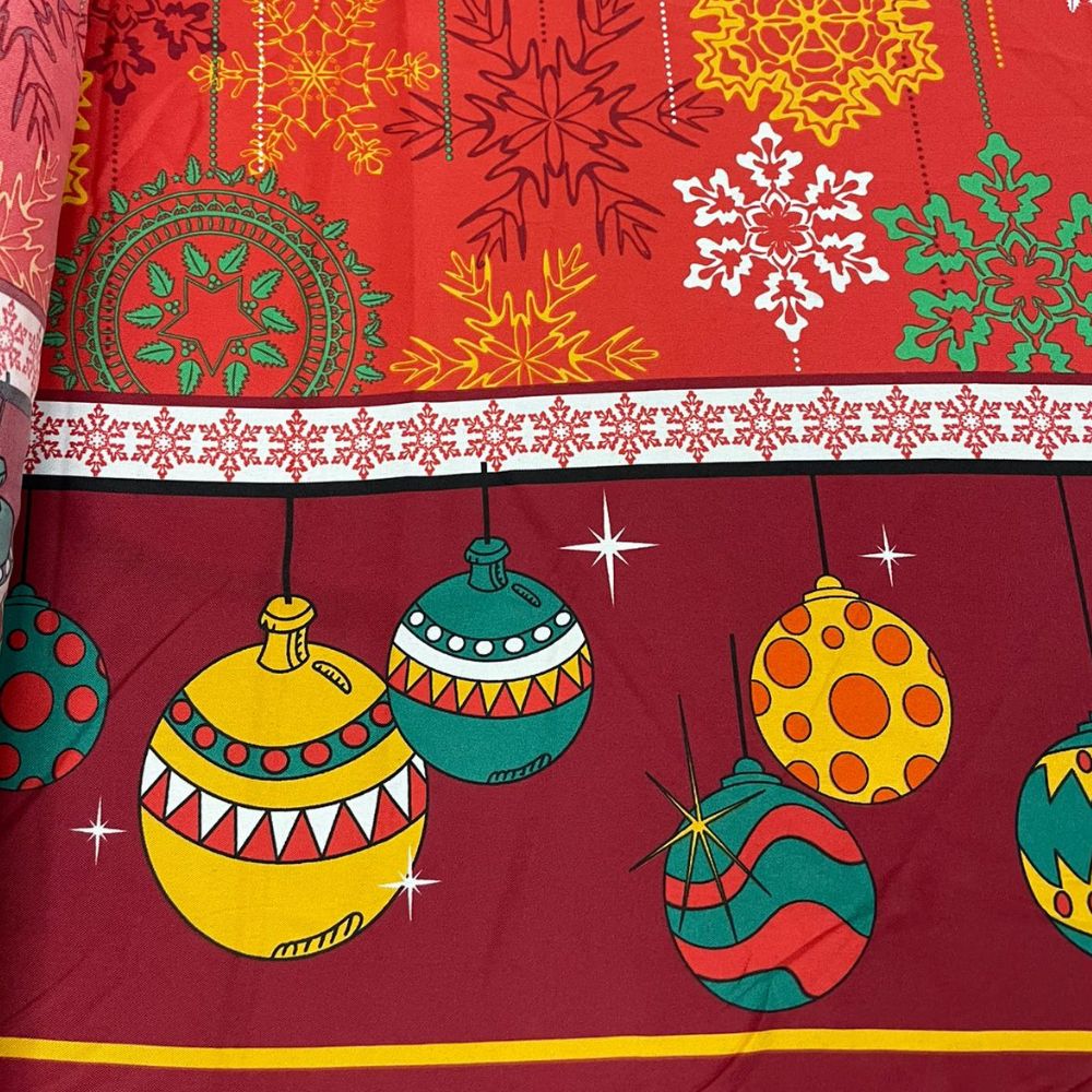 quanto custa tecido de natal por metro