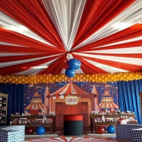 qual tecido usar na parede de festa helanca ou oxford