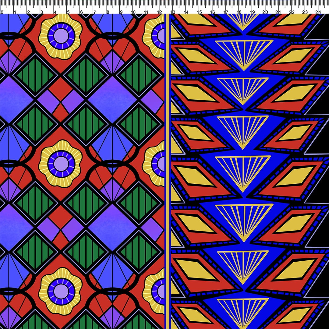 tecidos africanos para decoração