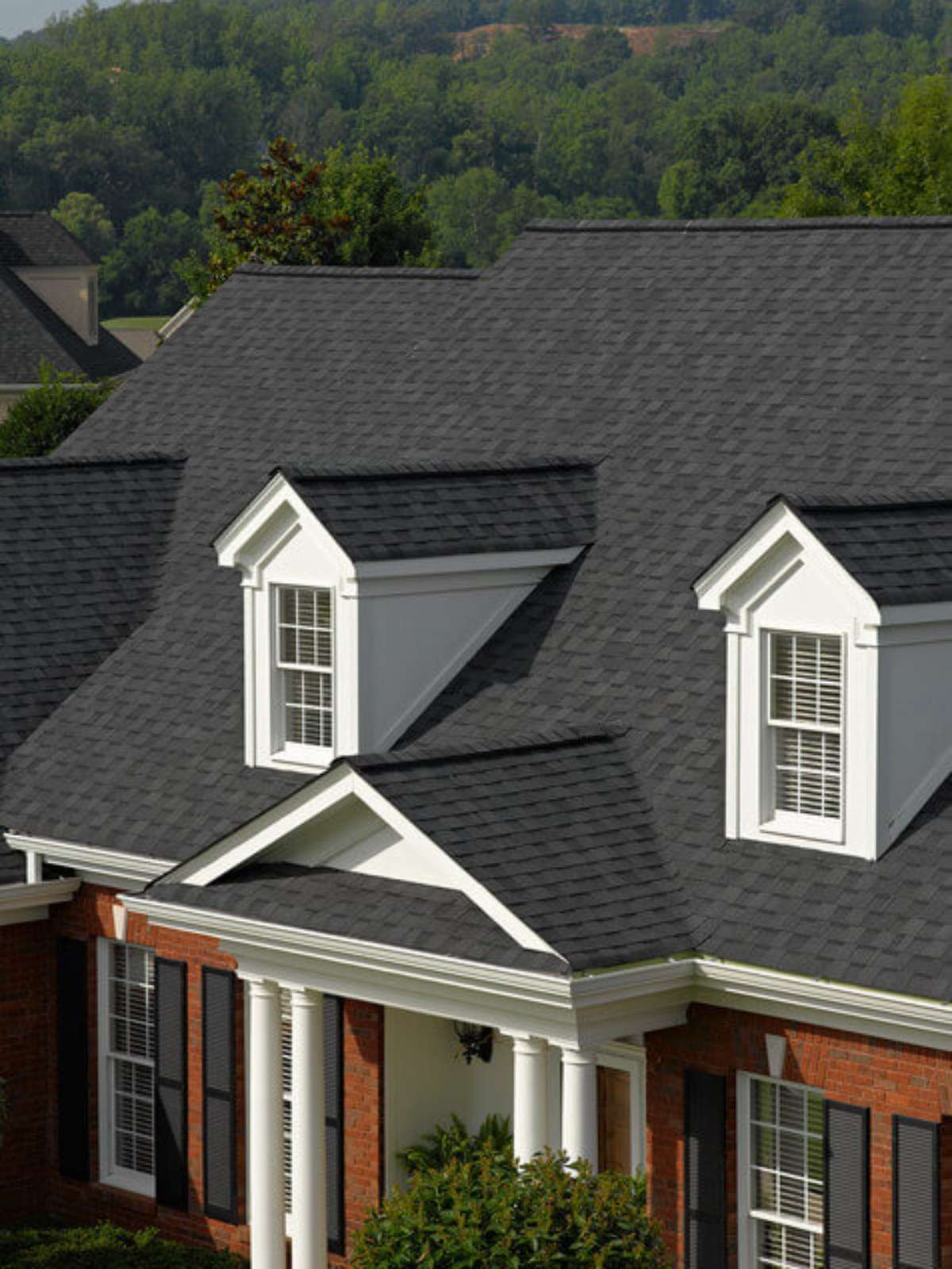 Telha esmaltada cinza