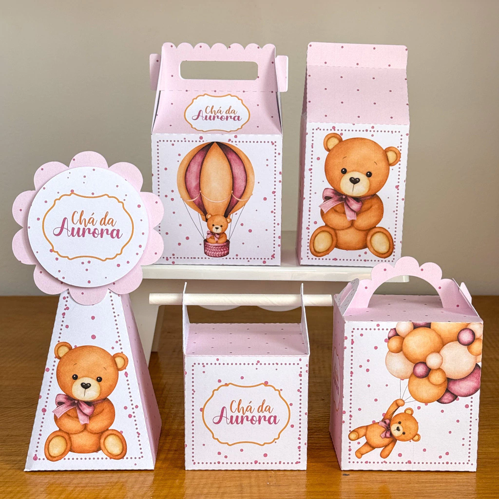 chá de bebê menina balão