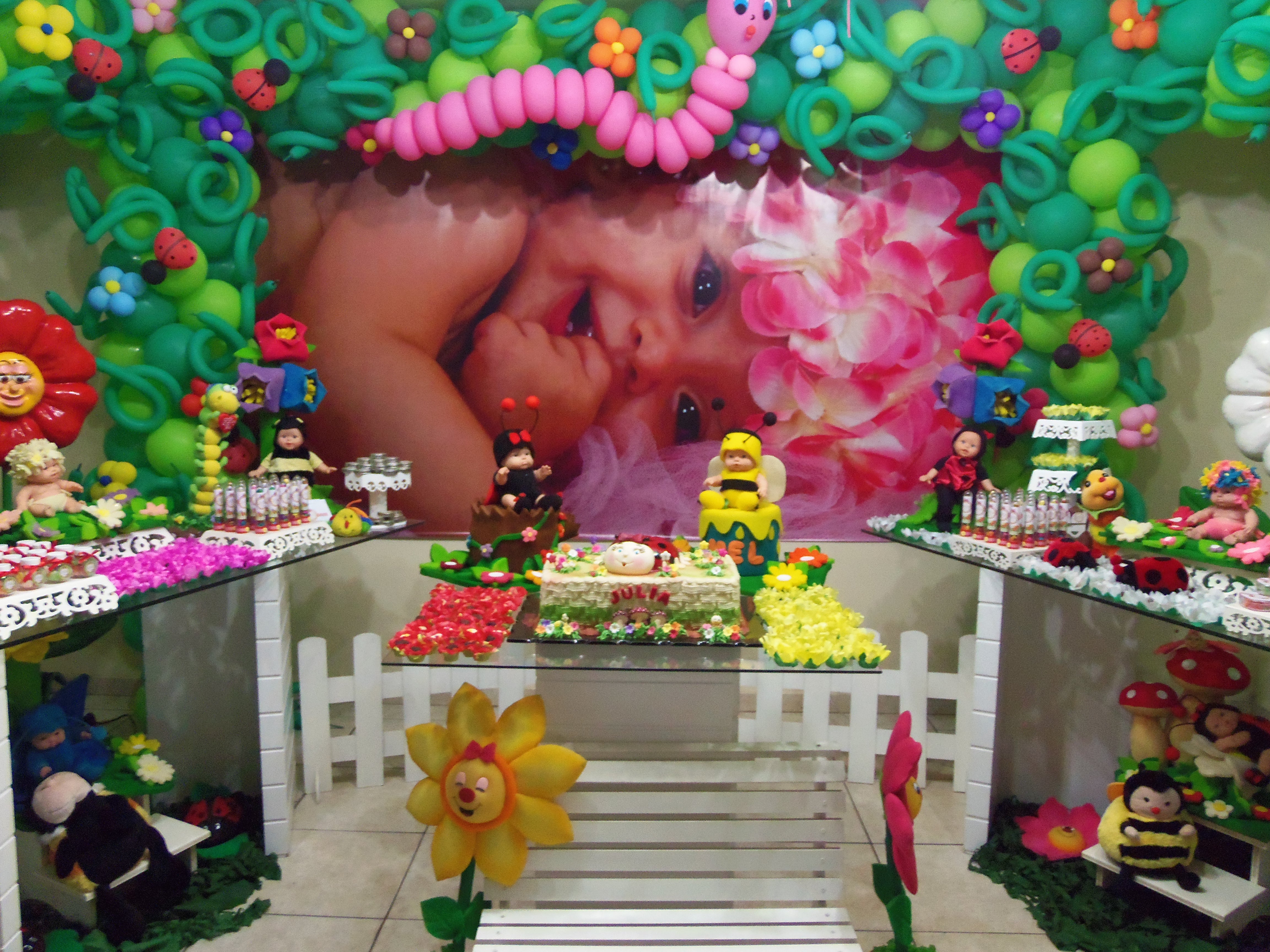 como fazer decoração jardim encantado em casa