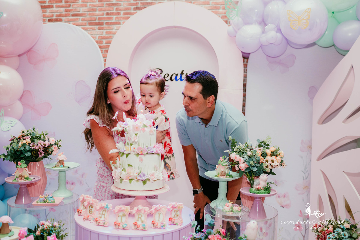 bolo jardim encantado simples