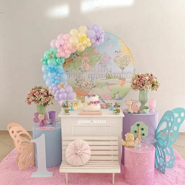 como fazer decoração jardim encantado em casa