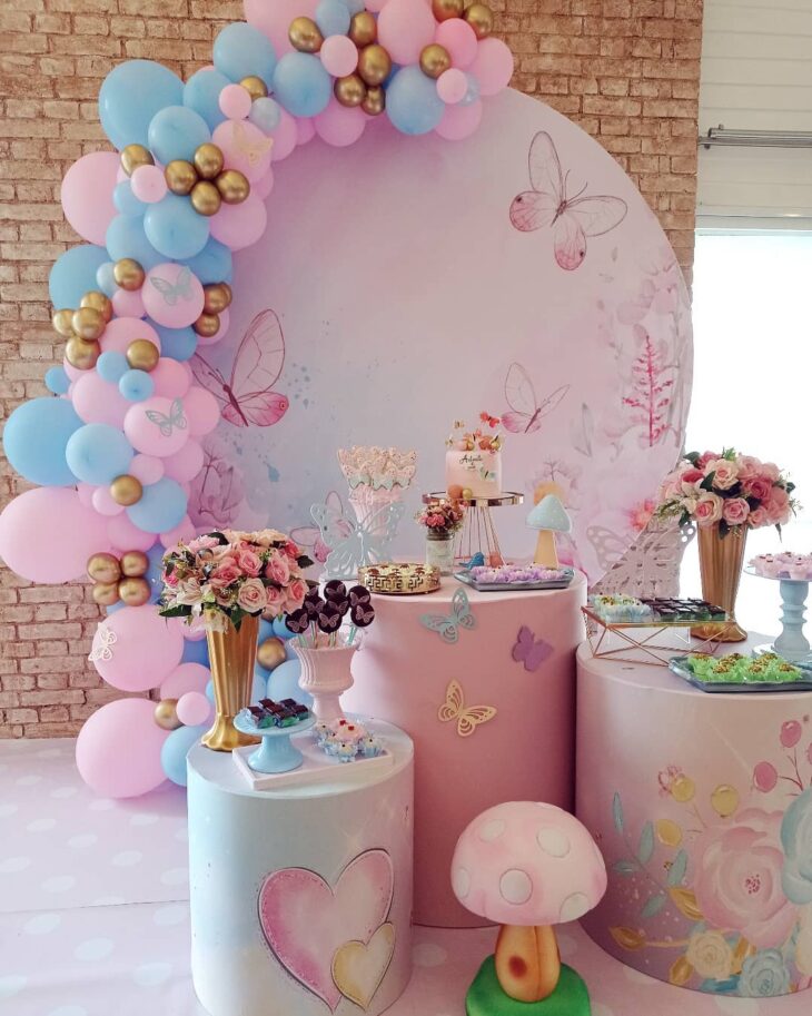 cores para festa jardim encantado