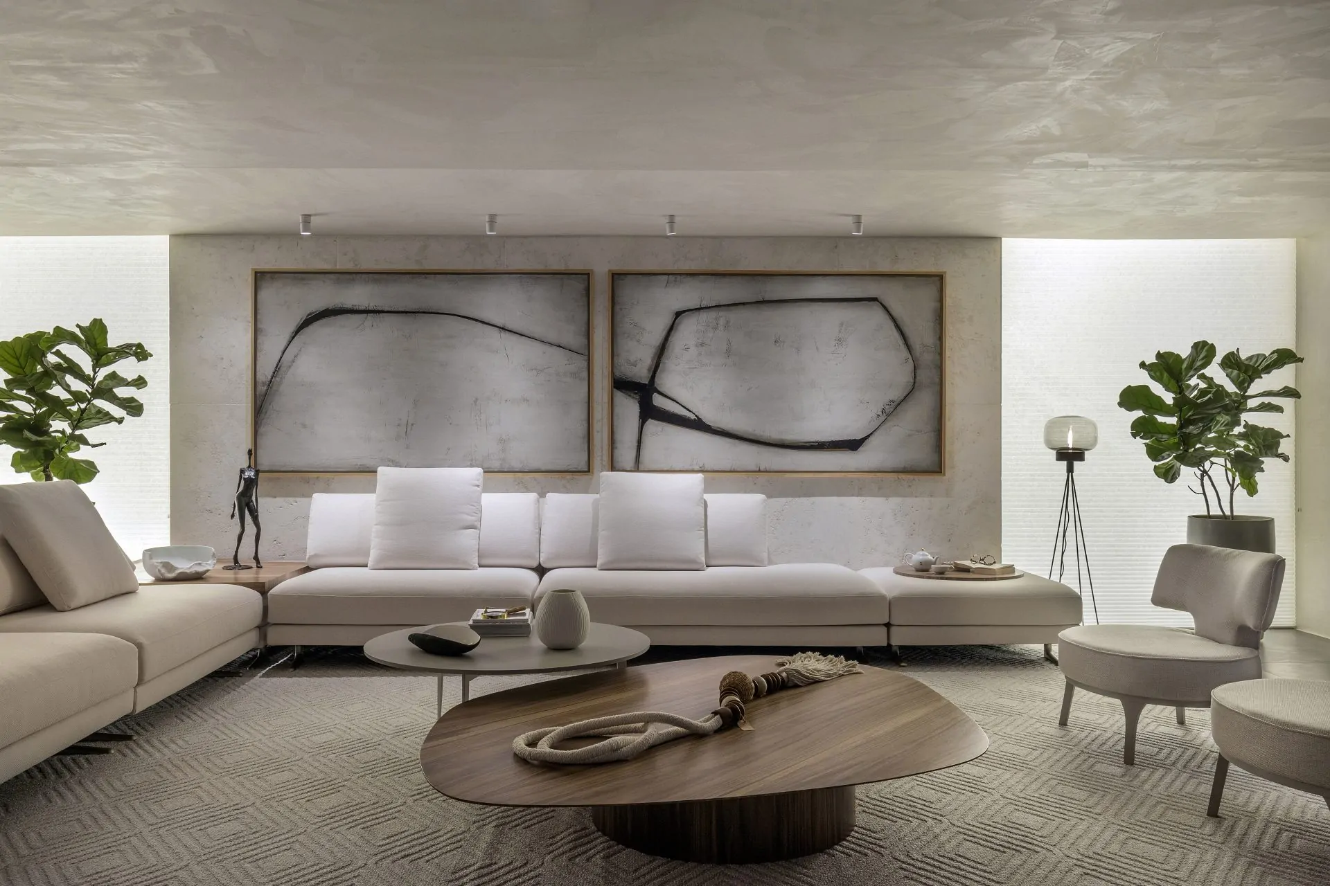 tendência decoração sala 2025