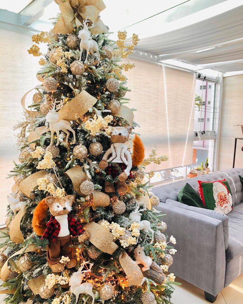 como economizar na decoração da arvore de natal