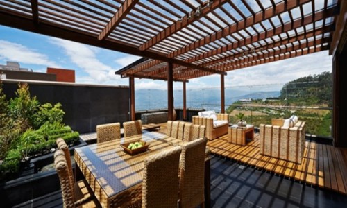 telha translúcida para terraço