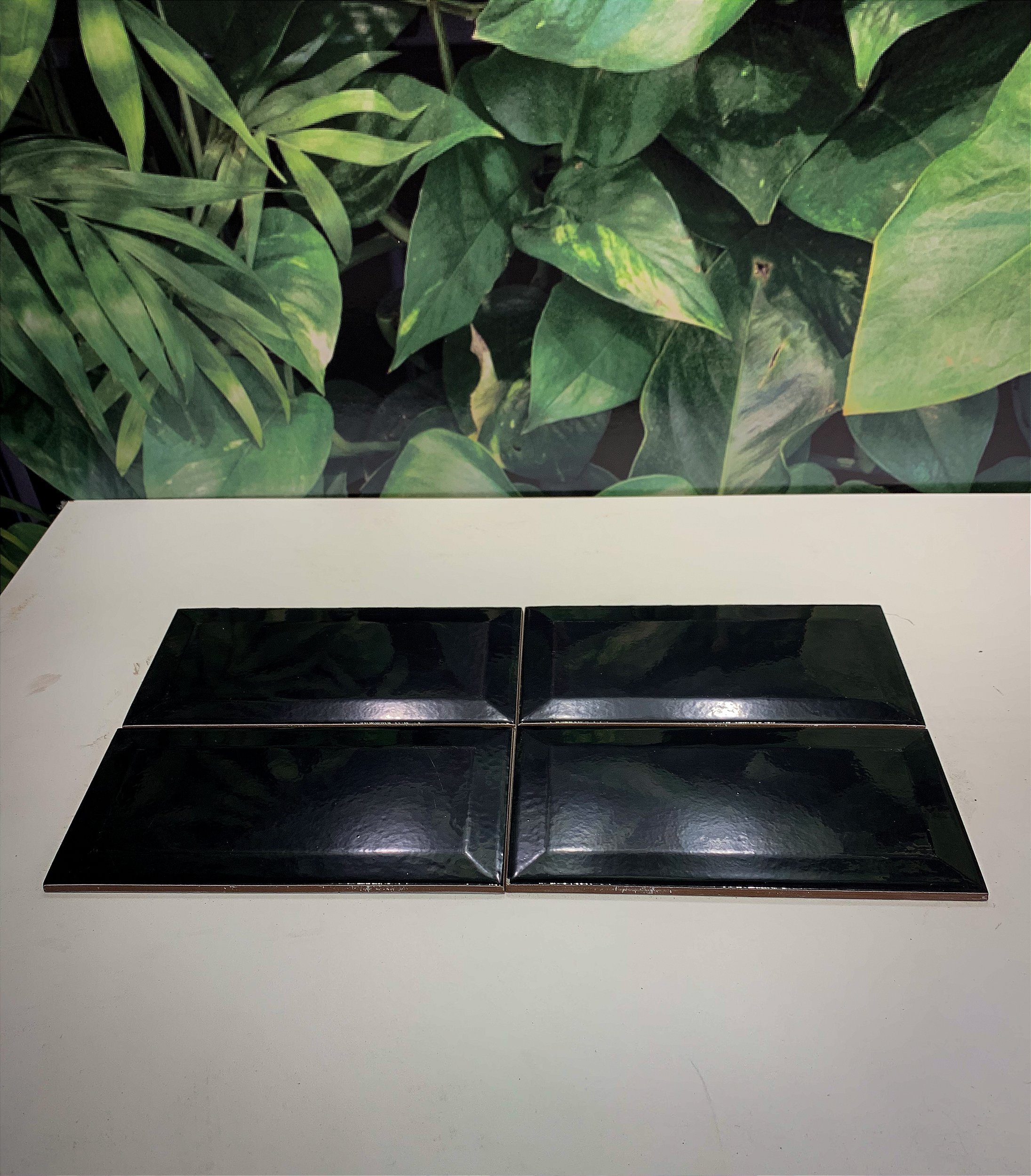 Tijolo preto decorativo