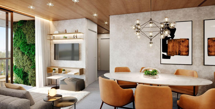 como aplicar estilo japandi em apartamento pequeno