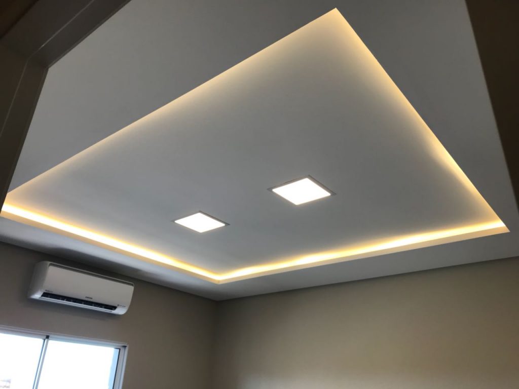 sanca de gesso decorativa