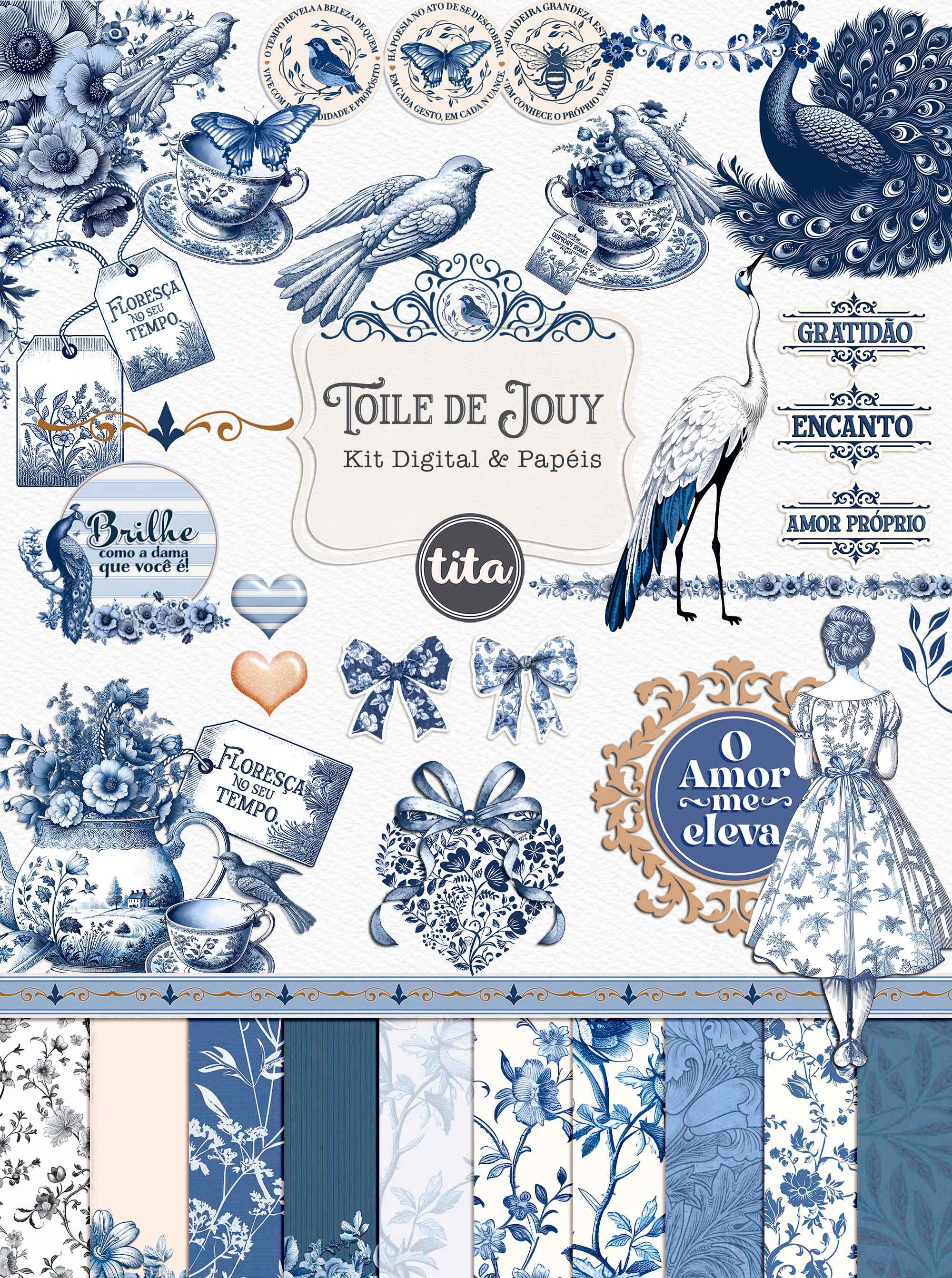 tecido toile de jouy vermelho