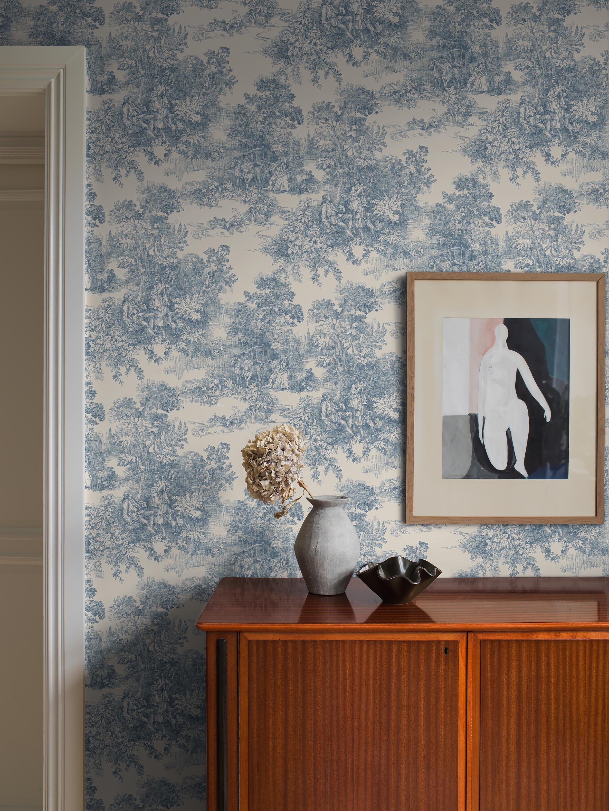 toile de jouy para decoração