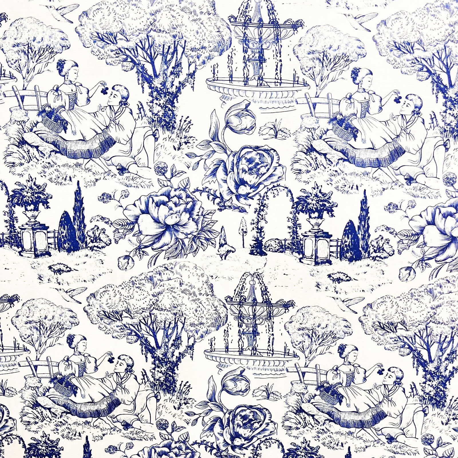 toile de jouy para decoração