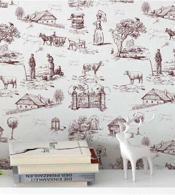 toile de jouy floral