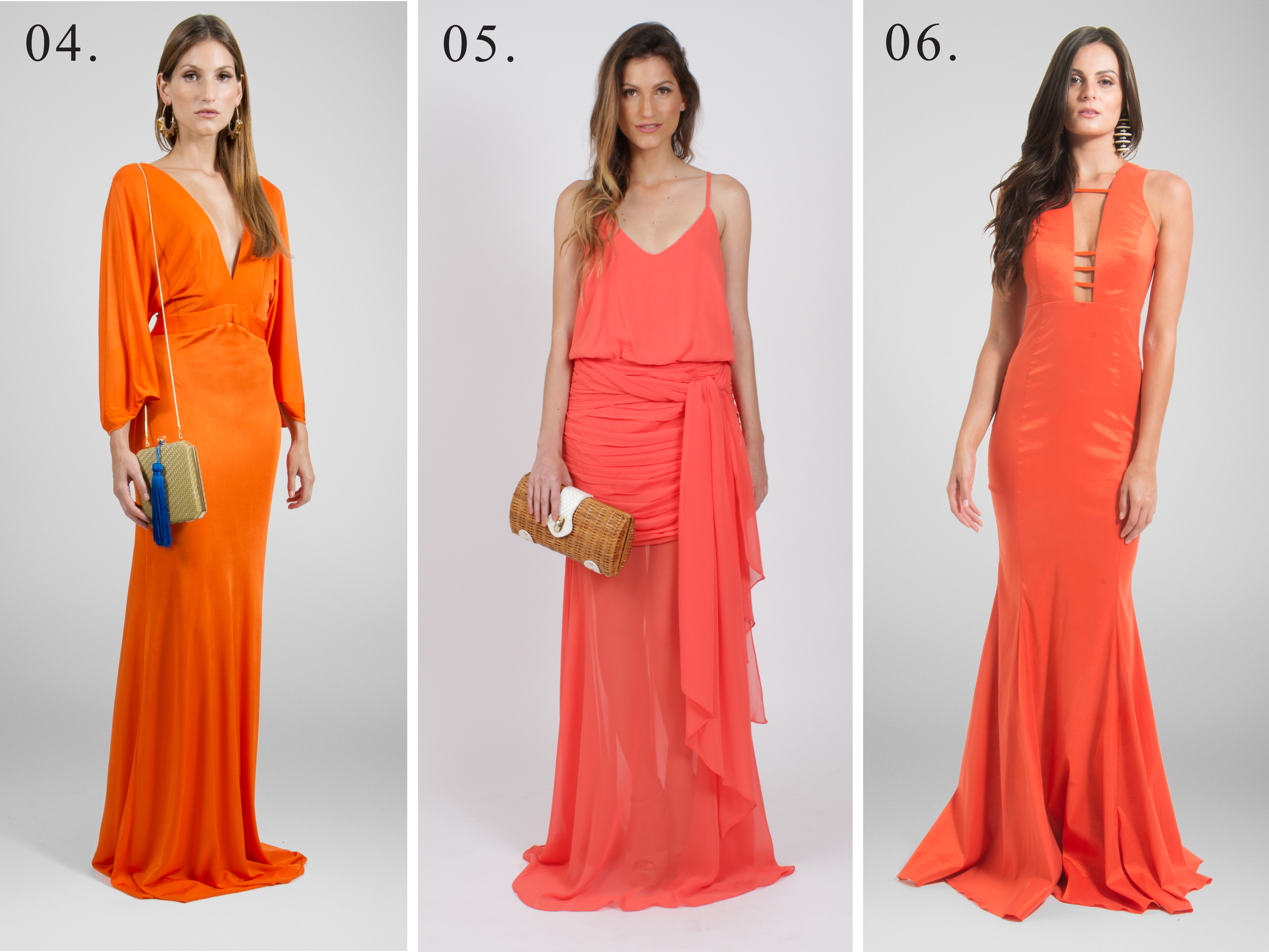 cores de laranja