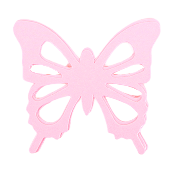 topo de bolo borboleta rosa para chá de bebê
