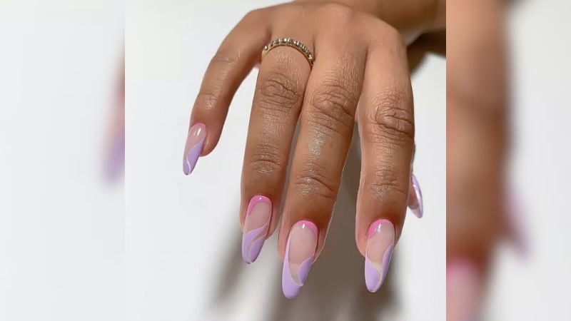 erros comuns ao fazer unhas marmorizadas roxas