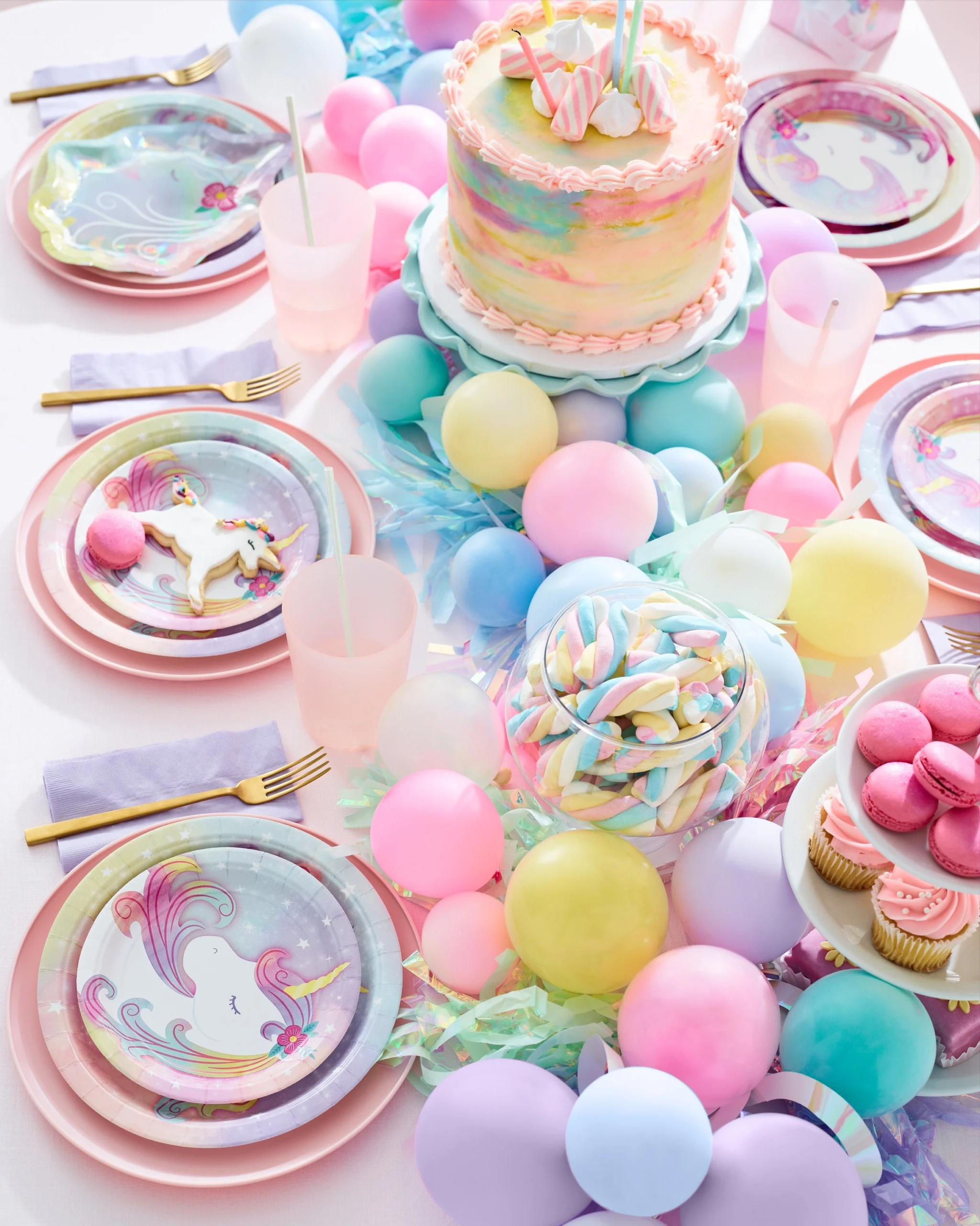 como fazer painel de festa unicórnio passo a passo