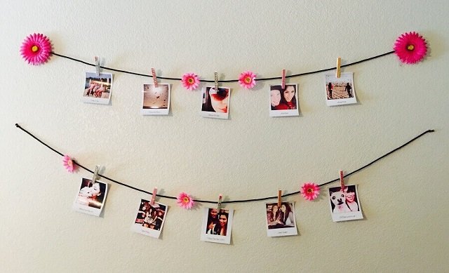 erros comuns ao fazer varal de fotos para festa